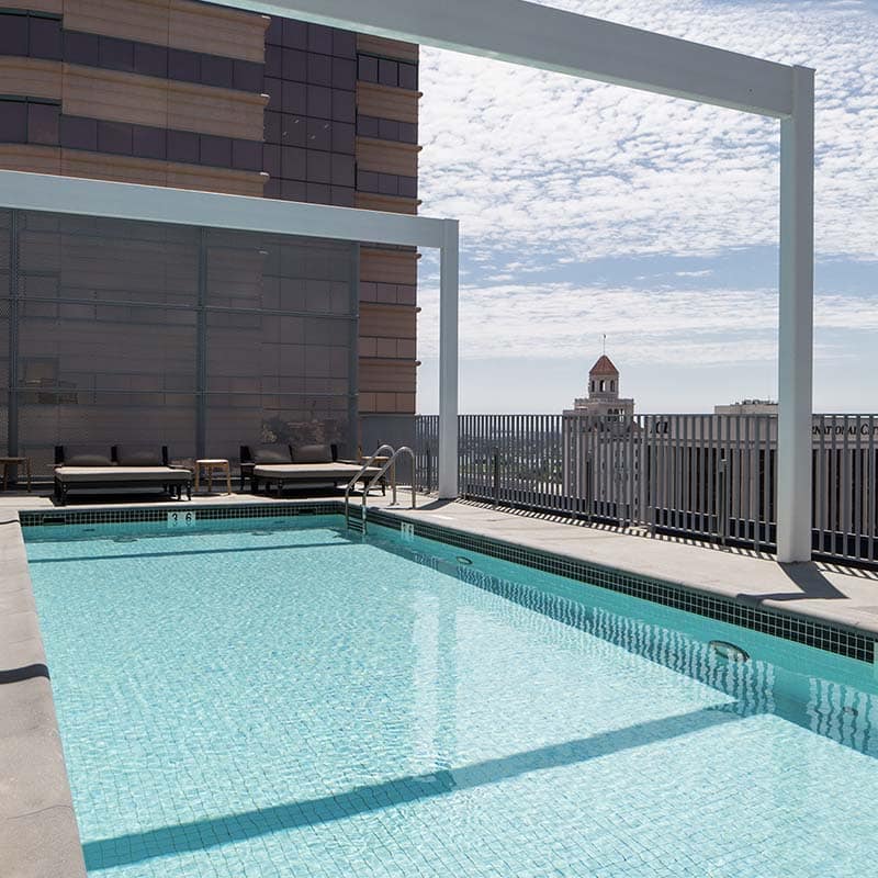 Edison roof top pool